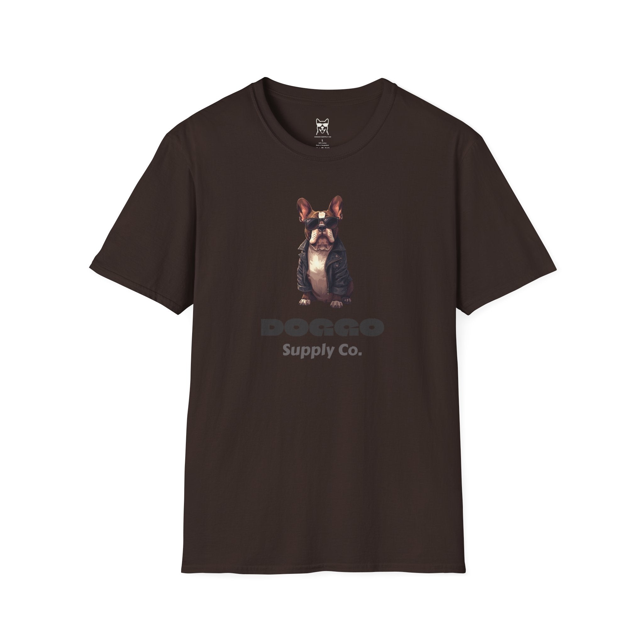 French Bulldog Graphic T-Shirt — 'Doggo Supply Co.'