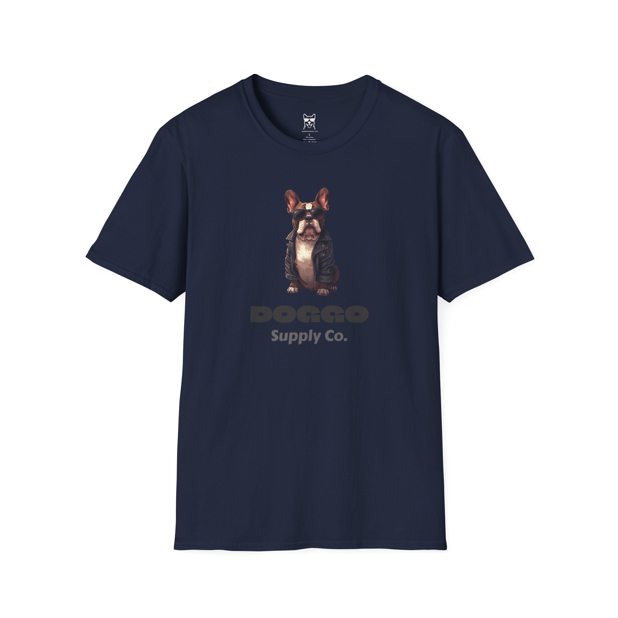 French Bulldog Graphic T-Shirt — 'Doggo Supply Co.'