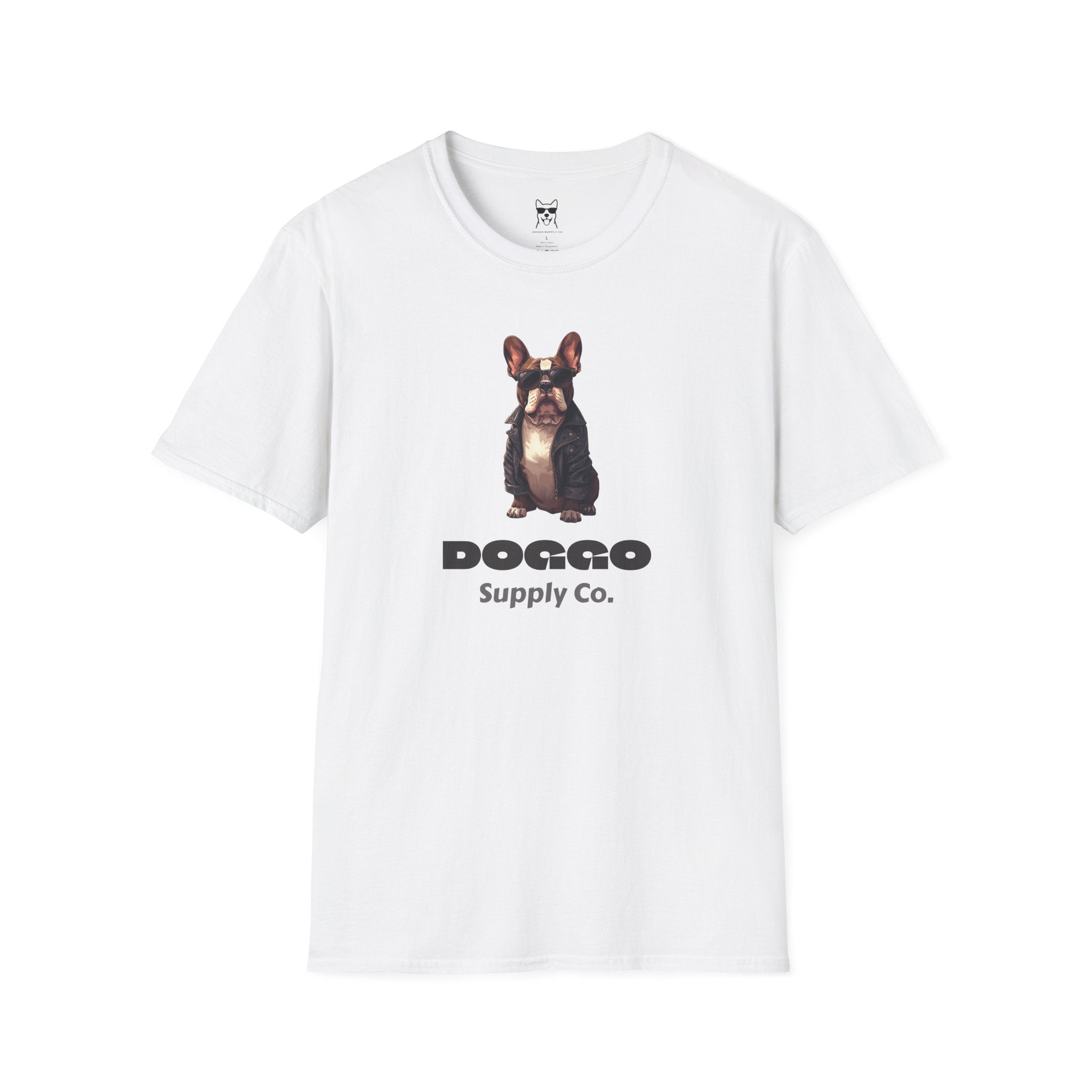 French Bulldog Graphic T-Shirt — 'Doggo Supply Co.'