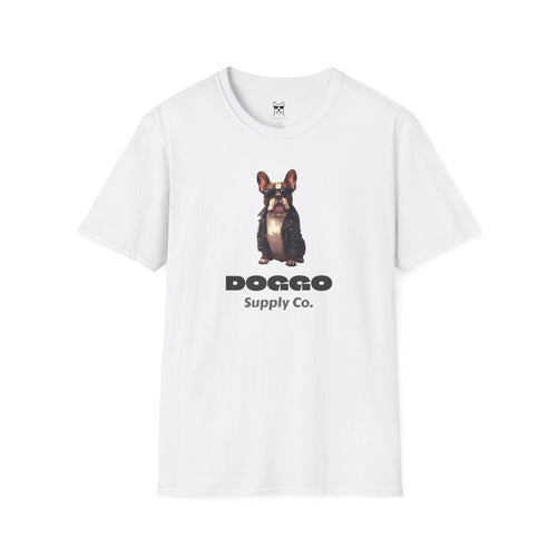 French Bulldog Graphic T-Shirt — 'Doggo Supply Co.'