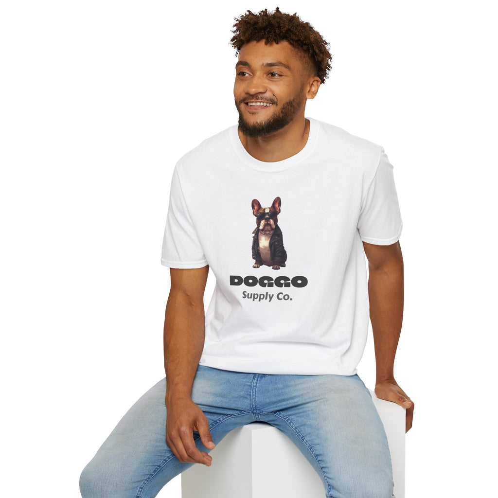 French Bulldog Graphic T-Shirt — 'Doggo Supply Co.'