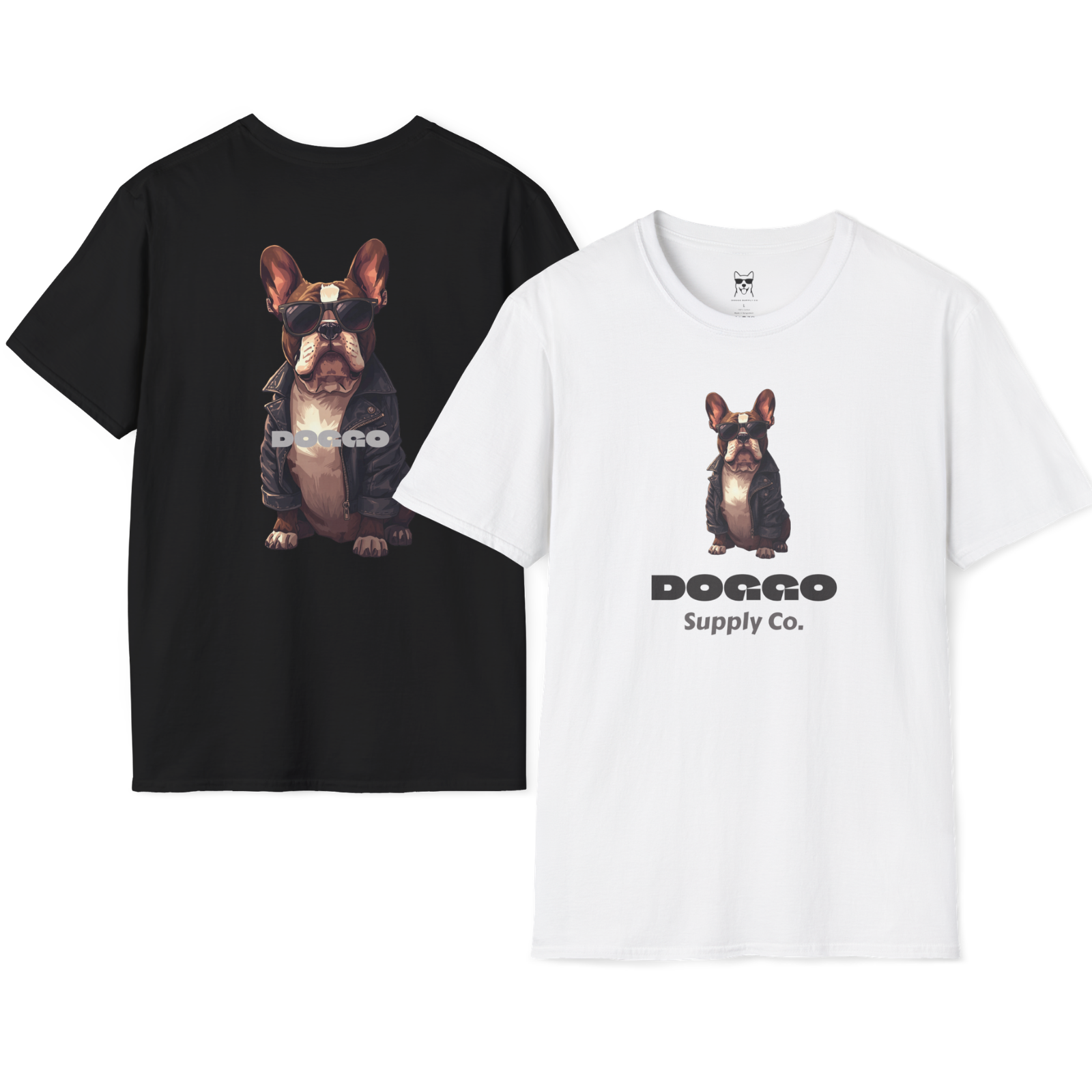French Bulldog Graphic T-Shirt — 'Doggo Supply Co.'