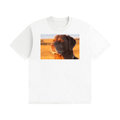 Dog Enjoying The Sun Unisex Seamless Cotton T-Shirt